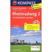 Rheinradweg 2 Kompass Mannheim-Köln